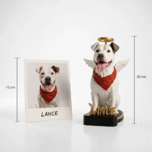 Escultura personalizada de mascota en impresión 3D de 20 cm