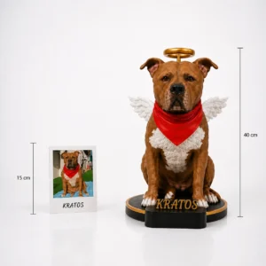 Escultura personalizada de mascota en impresión 3D de 40 cm